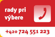 Rady pri výbere: +420 724 551 223